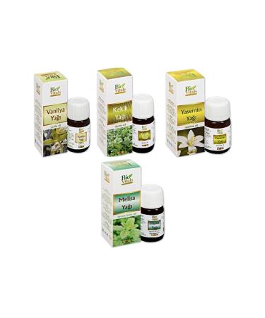 Bio Vitals Vanilla Thyme Jasmine Melissa-Aromatic Massage-Skin Care Oil Set