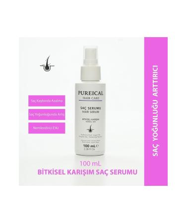 PUREICAL Hair Serum Herbal complex hair loss prevention hair strengthening serum 100 mL