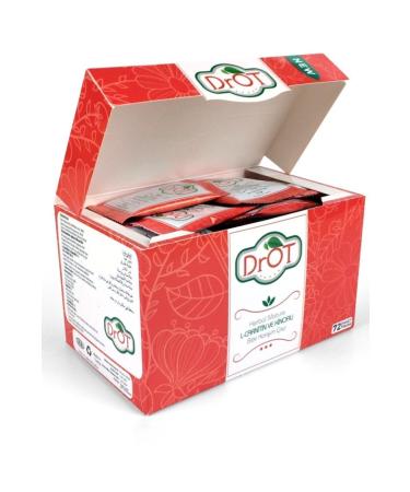 Drot L-carntin and Quinoa Herbal Tea 72 Pieces - Buy Online on GoSupps.com