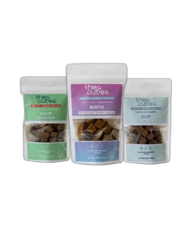 TanlaBaba Thea Cubes Sugar-Free Relaxation Pack Cube Tea Calm Birth Slim Vegan Natural Herbal Tea