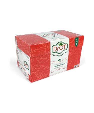 Drot Red Natural Herbal Mix Tea (No Additives or Preservatives) 72 Pieces - Buy Online on GoSupps.com