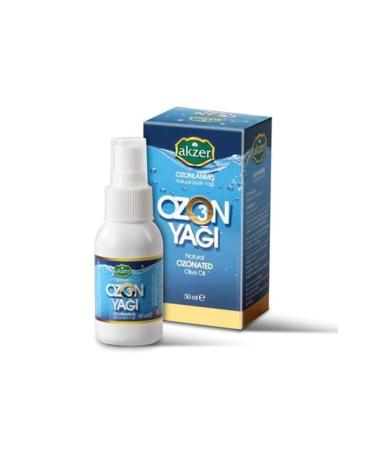 Akzer 2 Pieces Ozonated Natural Olive Oil 100 ml