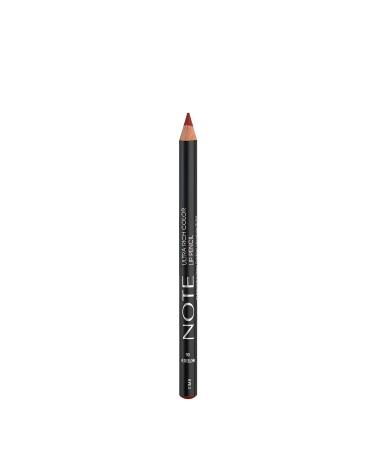 Note Cosmetics Ultra Rich Color Lip Pencil 06 Note Red - Red - Buy Online on GoSupps.com