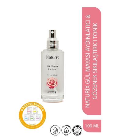 Naturix Rose Yeast Brightening and Pore Tightening Toner 100ml