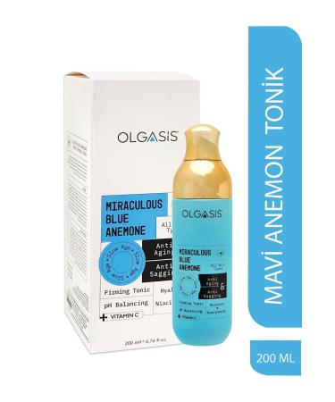Olgasis Miraculous Blue Anemone Firming Tonic 200 ml Blue Anemone Flower Firming Tonic Anti-wrinkle