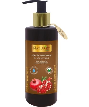 Naturix 250 ml Repairing Vitamin Hand Face Body Care Cream 5-pack Pomegranate Cream Pomegranate Cream - Buy Online on GoSupps.com