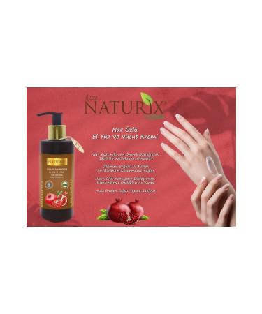 Naturix 250 ml Repairing Vitamin Hand Face Body Care Cream 5-pack Pomegranate Cream Pomegranate Cream - Buy Online on GoSupps.com