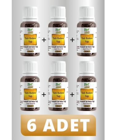 Bio Vitals Sweet Almond Oil 50 ml 6 PIECES