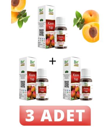 Bio Vitals Apricot Oil 20 ml 3 PIECES