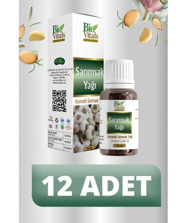 Bio Vitals Garlic Oil 12 PCS-Box 20 ml