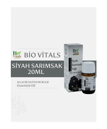 Bio Vitals Black Garlic Oil 20ml - Buy Online on GoSupps.com