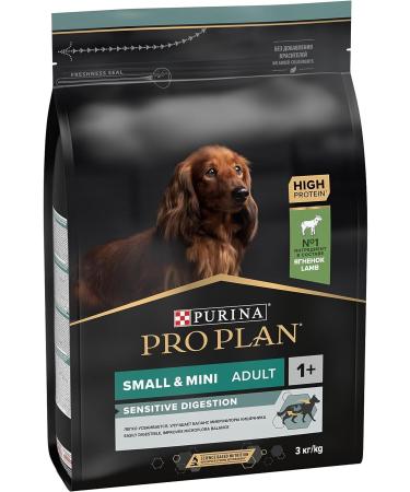 Purina Proplan Small Mini Lamb Small Breed Adult Dog Food 3 KG - Buy Online on GoSupps.com