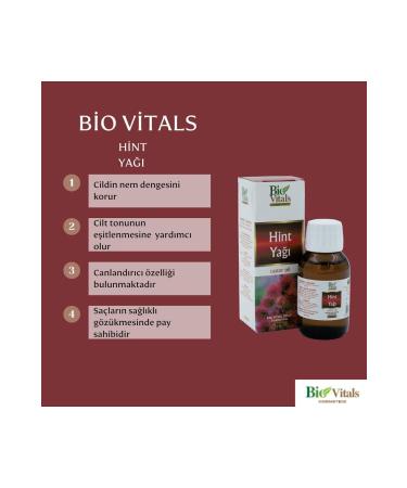 Bio Vitals Hair Loss Reducing Castor Oil 50 ml - Buy Online on GoSupps.com