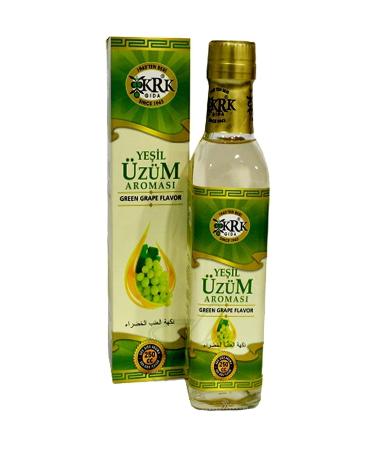 z mc Krk Natural Identical Green Grape Aroma 250 ml Glass Bottle 250 Cc. Grape Aroma