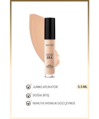 Note Cosmetics New Era Skin Protecting Concealer Dewy Finish Under Eye Concealer - 40 Soft Ivory - Buy Online on GoSupps.com
