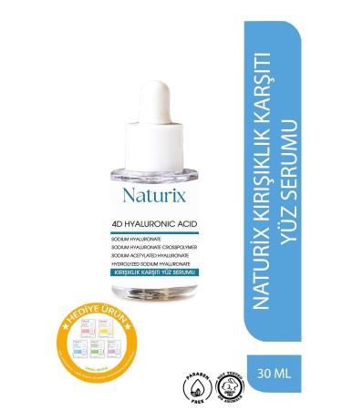 Naturix Anti-Wrinkle Face Serum (4D Hyaluronic Acid Serum) 30 ml