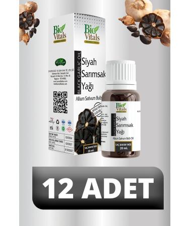 Bio Vitals Black Garlic Oil 12 PCS-Box 20 ml