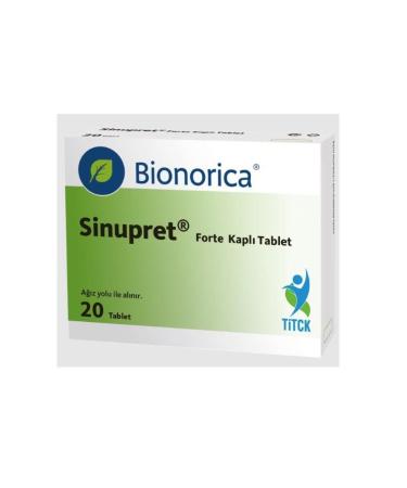 bionorica Sinupret 20 Tablet