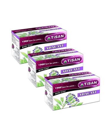 Tisan Sage Herbal Filtering Tea Bags 3 X 20 Pack