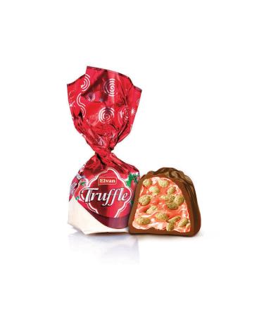 Elvan Truffle Strawberry 1000 gr. (1 Bag) - Buy Online on GoSupps.com