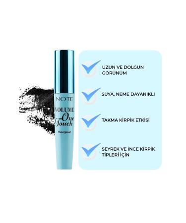 Note Cosmetics One Touch Mascara Water Proof - Buy Online on GoSupps.com