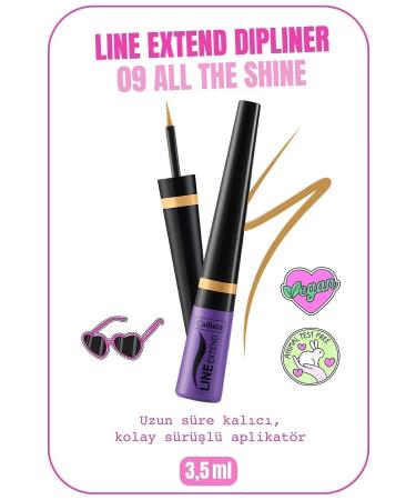 Callista Line Extend Dipliner Long Lasting - 09 All The Shine - Yellow