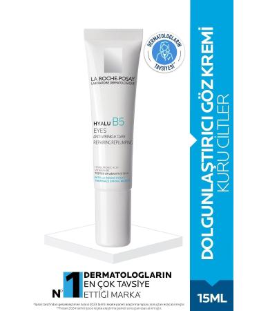 La Roche Posay Renewing Eye Cream Moisturizing Strengthening the Barrier Under Eyes 15 ml KEYO114