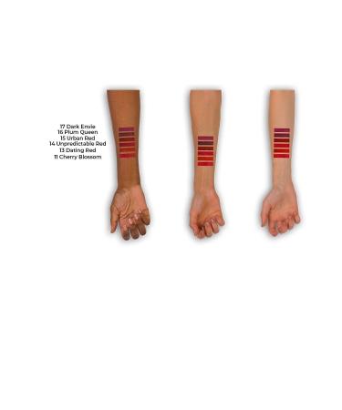 Note Cosmetics Mattever Lip-Ink Matte and Permanent Liquid Lipstick 15 Urban Red - Claret Red - Buy Online on GoSupps.com