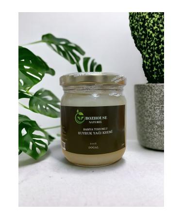 Okra Seed Oil Herbal Mix Cream with Tail Oil 150 Gr