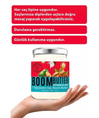 AK Boom Butter Hair Bim Oil 190 Ml - Buy Online on GoSupps.com