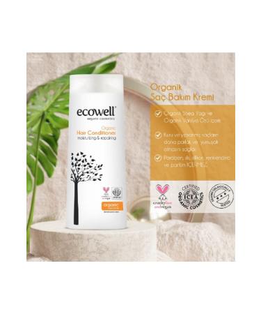 Ecowell Organic Hair Care Cream 300 Ml + Medicine Box - Buy Online on GoSupps.com