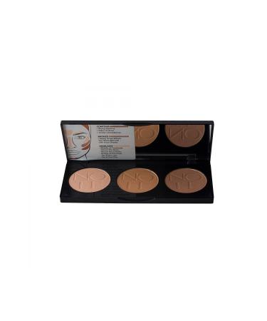 Note Cosmetics Perfecting Contouring Powder Contour Palette - 02 Medium To Dark