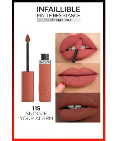L'Oreal Paris Panorama Mascara & Glotion 902 & Matte Resistance Liquid Matte Lipstick - 115 Bag Set - Buy Online on GoSupps.com