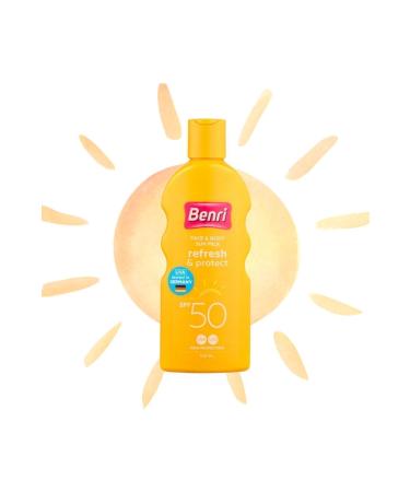 Benri Freshness & Protection Sun Milk 50SPF 150 ml