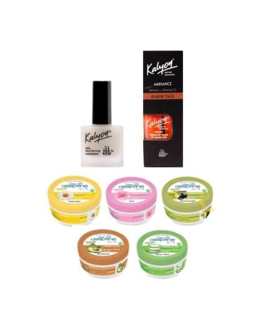 Kalyon Nail Nail Care Oil Cire Aseptine Cream 30ml 5 Pieces Mixed
