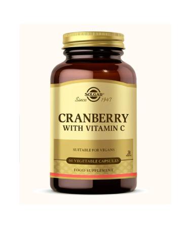 Solgar Cranberry With Vitamin C 60 Capsules