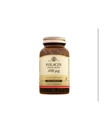 Solgar Folacin (Folic Acid) 400mcg 100 Tablets
