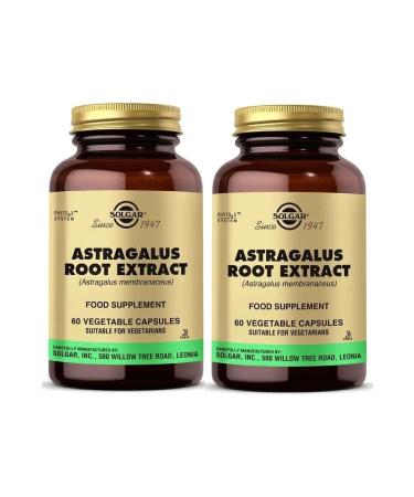 Solgar Astragalus Root 60 Capsules 2 Pieces