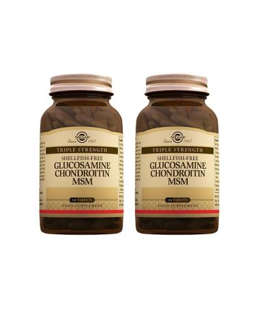 Solgar Glucosamine Chondroitin Msm 120 Tablets 2 Pieces