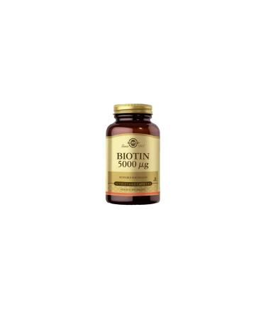 Solgar Biotin 5000 Mcg Food Supplement 50 Capsules