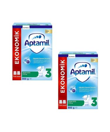 Milupa Aptamil 3 9 -12 Months Follow-On Milk for Children 2 X 900 G