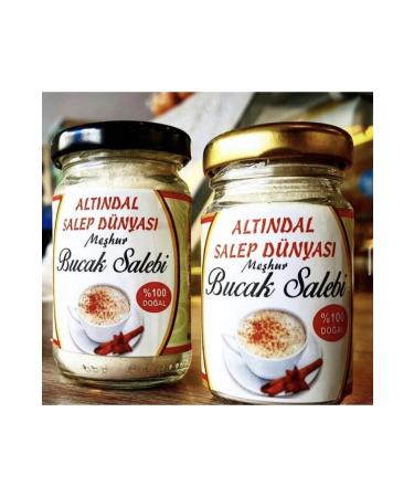 Alt ndal Salep World Bucak Additive-Free Natural Bucak Salep 75gr Sahlep - Buy Online on GoSupps.com