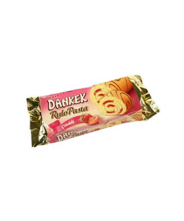 Ulker Dankek Roll Cake Strawberry 235gr X 4 Pieces