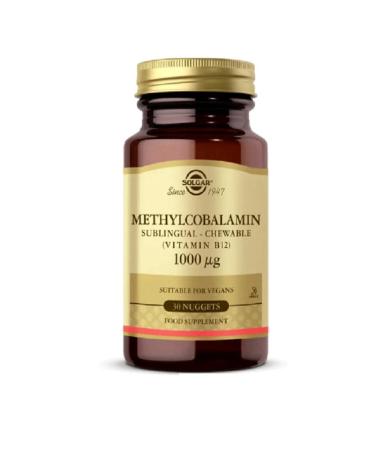 Solgar Methylcobalamin (B12) 1000 Mcg 30 Sublingual Tablets (METHYLCOBALAMINE) Skt:08-2024 - Buy Online on GoSupps.com