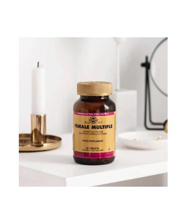 Solgar Female Multiple 60 Tablets - Buy Online on GoSupps.com