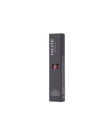 Note Cosmetics Mineral Matte Lip Cream Semi-Matte Finish Liquid Lipstick 08 Queen of Night - Purple - Buy Online on GoSupps.com