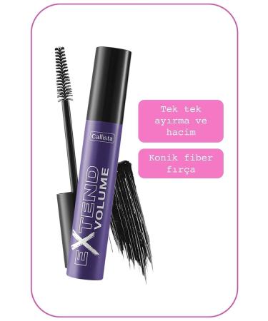 Callista Extend Volume Volume and Lengthening Effect Mascara - Black - Buy Online on GoSupps.com