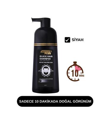 Softo Plus Softto Plus Men's Hair Blackening Shampoo 350 Ml - Buy Online on GoSupps.com