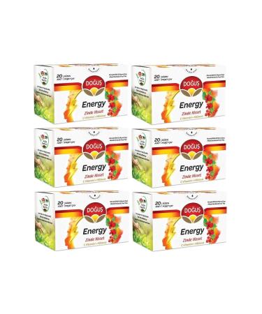 Dogus Energy Cup Tea Bag 6 Pieces 20 Pieces - Feel Fit