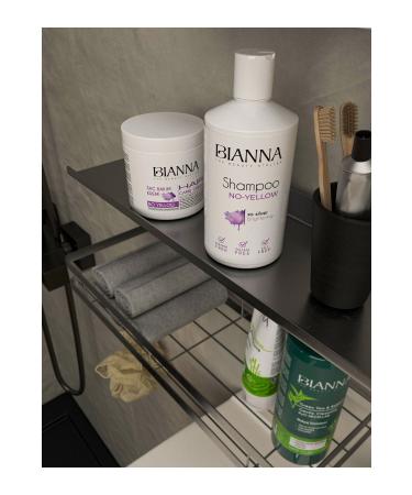 Bianna Purple Shampoo Salt-Free Sulfate-Free Paraben-Free No Yellow Anti-Orange Hair Care Shampoo - 500ml - Buy Online on GoSupps.com